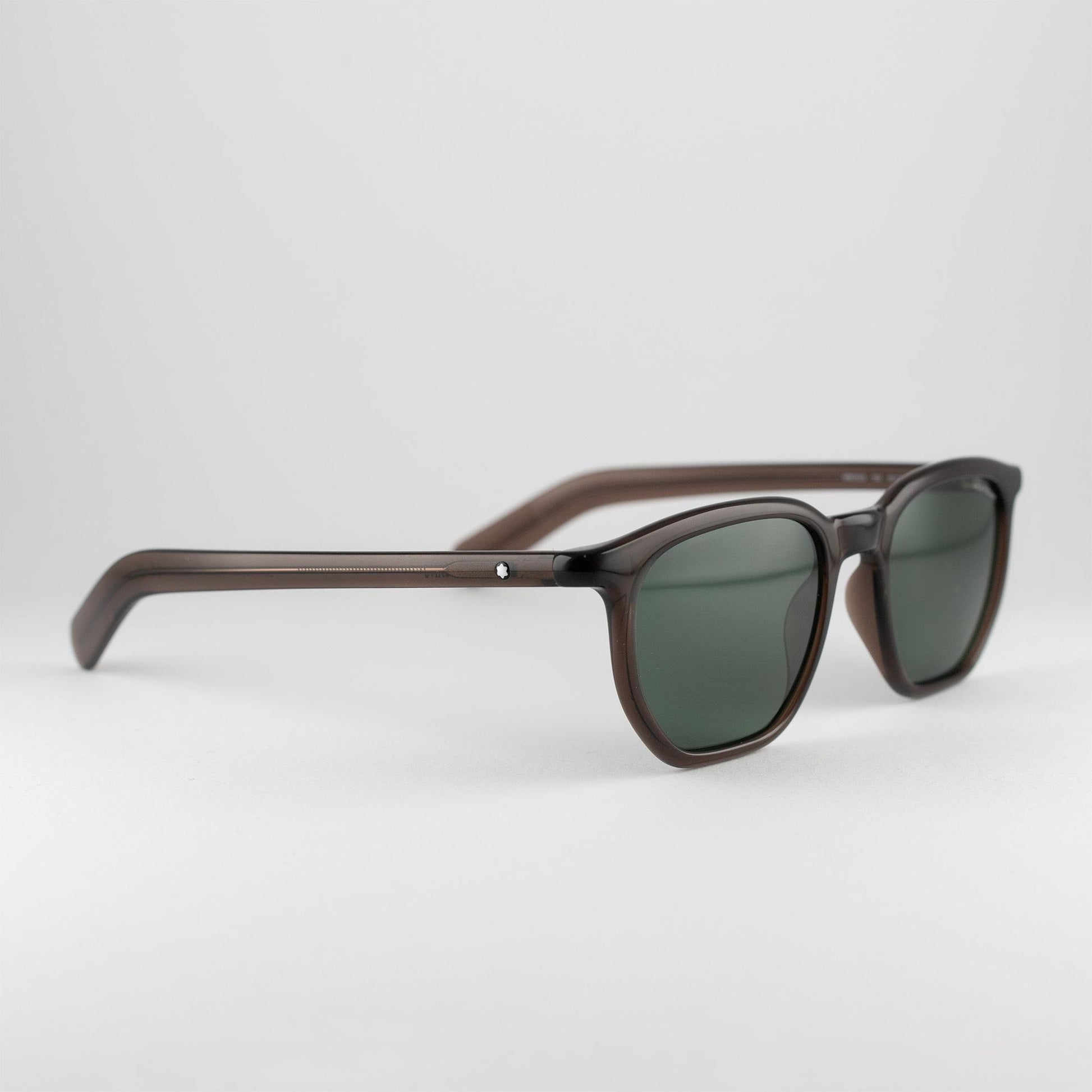 Occhiale da sole Montblanc MB0352S 002 Grey - lato - Shop Ottica Mineo