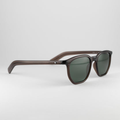 Occhiale da sole Montblanc MB0352S 002 Grey - lato - Shop Ottica Mineo