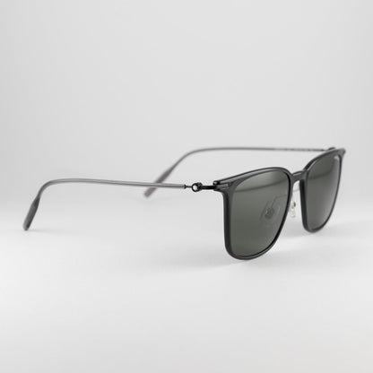 Occhiale da sole Montblanc MB0354S 001 Black - lato - Shop Ottica Mineo