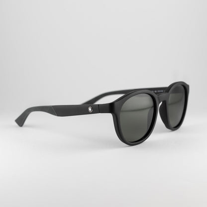 Occhiale da sole Montblanc MB0398S 002 Black - lato - Shop Ottica Mineo