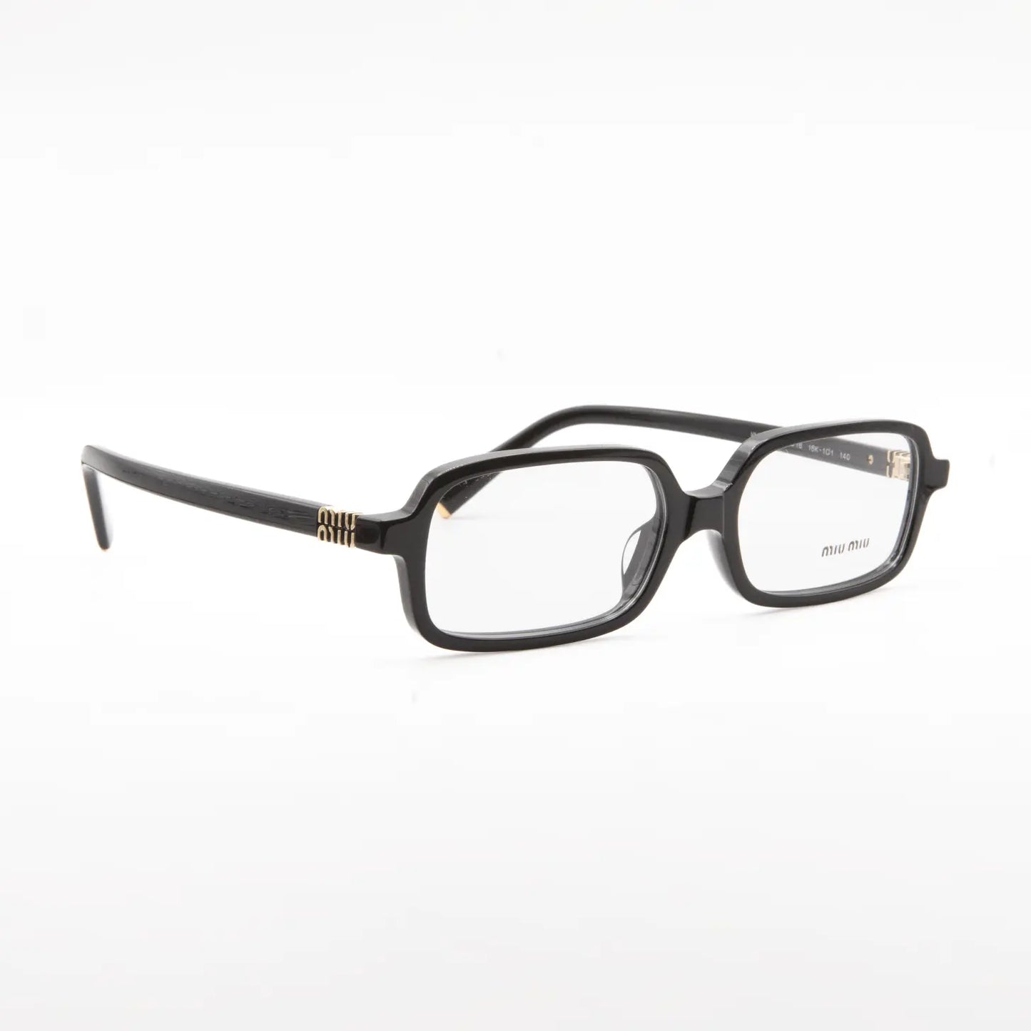 Occhiale da vista Miu Miu MU 01YV 16K1O1 Black - lato - Shop Ottica Mineo