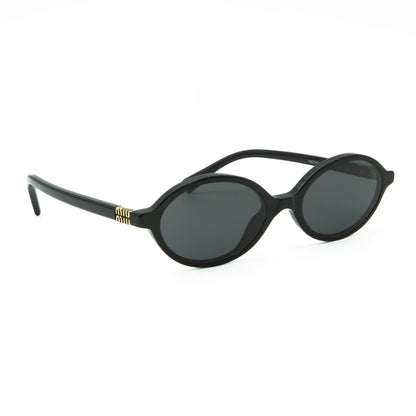 Occhiale da sole Miu Miu MU 04ZS 1AB5S0 Nero - lato - Shop Ottica Mineo