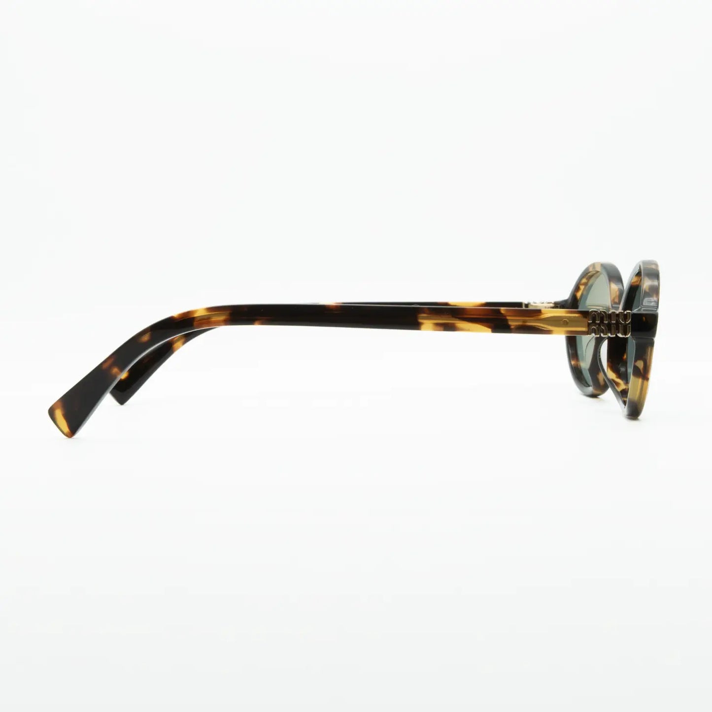 Occhiale da sole Miu Miu MU 04ZS VAU04M Havana miele - lato - Shop Ottica Mineo