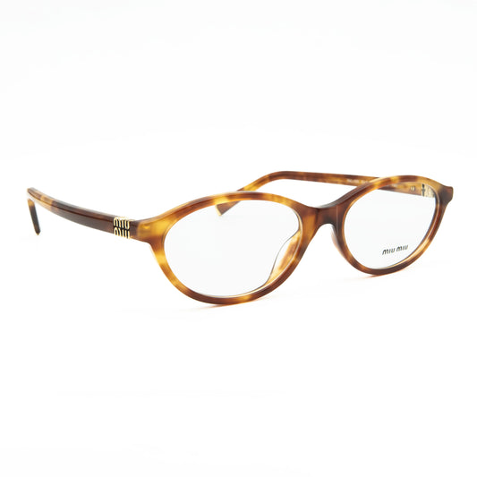 Occhiale da vista Miu Miu MU 09XV 4BW1O1 Havana chiara - lato - Shop Ottica Mineo