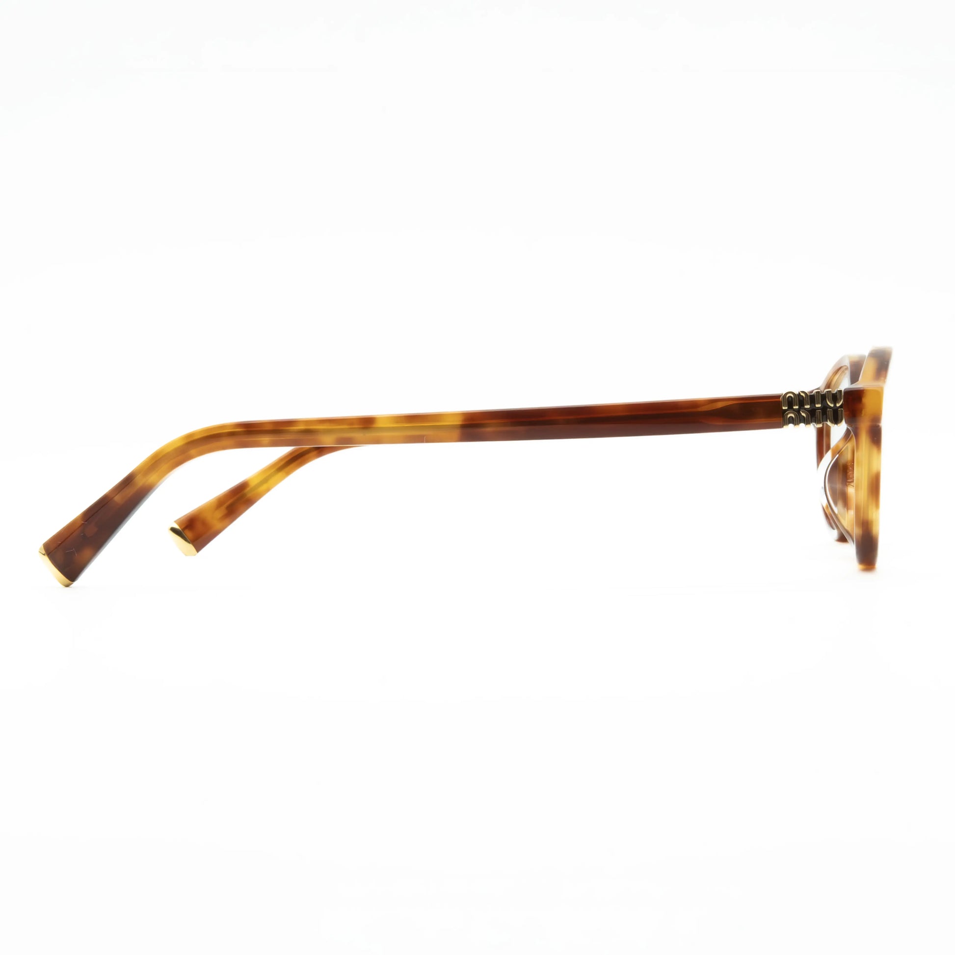 Occhiale da vista Miu Miu MU 09XV 4BW1O1 Havana chiara - dettaglio - Shop Ottica Mineo
