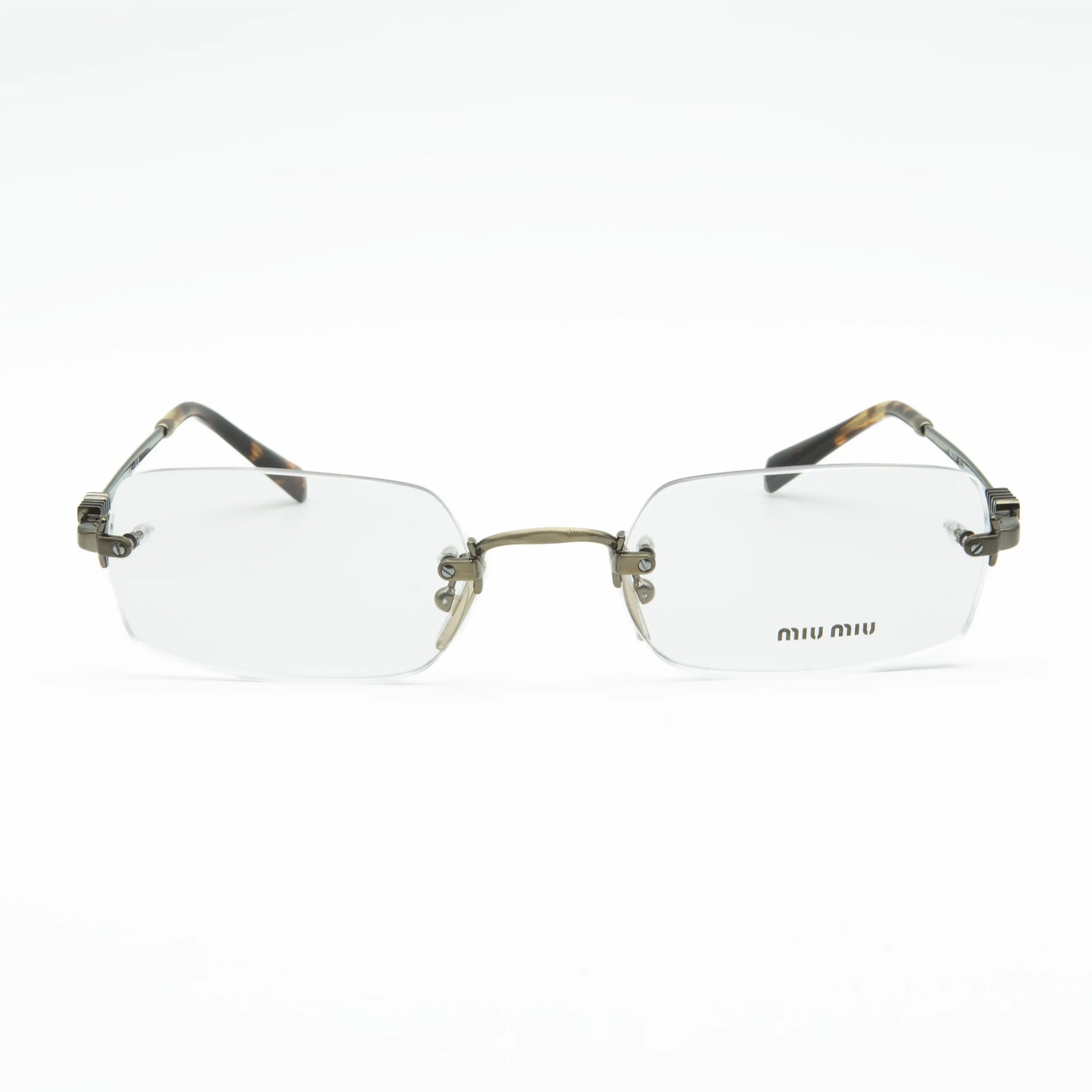 Occhiale da vista Miu Miu MU 50YV 26C1O1 Old Gold - Shop Ottica Mineo