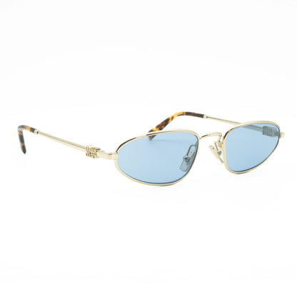 Occhiale da sole Miu Miu MU A52S ZVN60O Oro pallido - lato - Shop Ottica Mineo