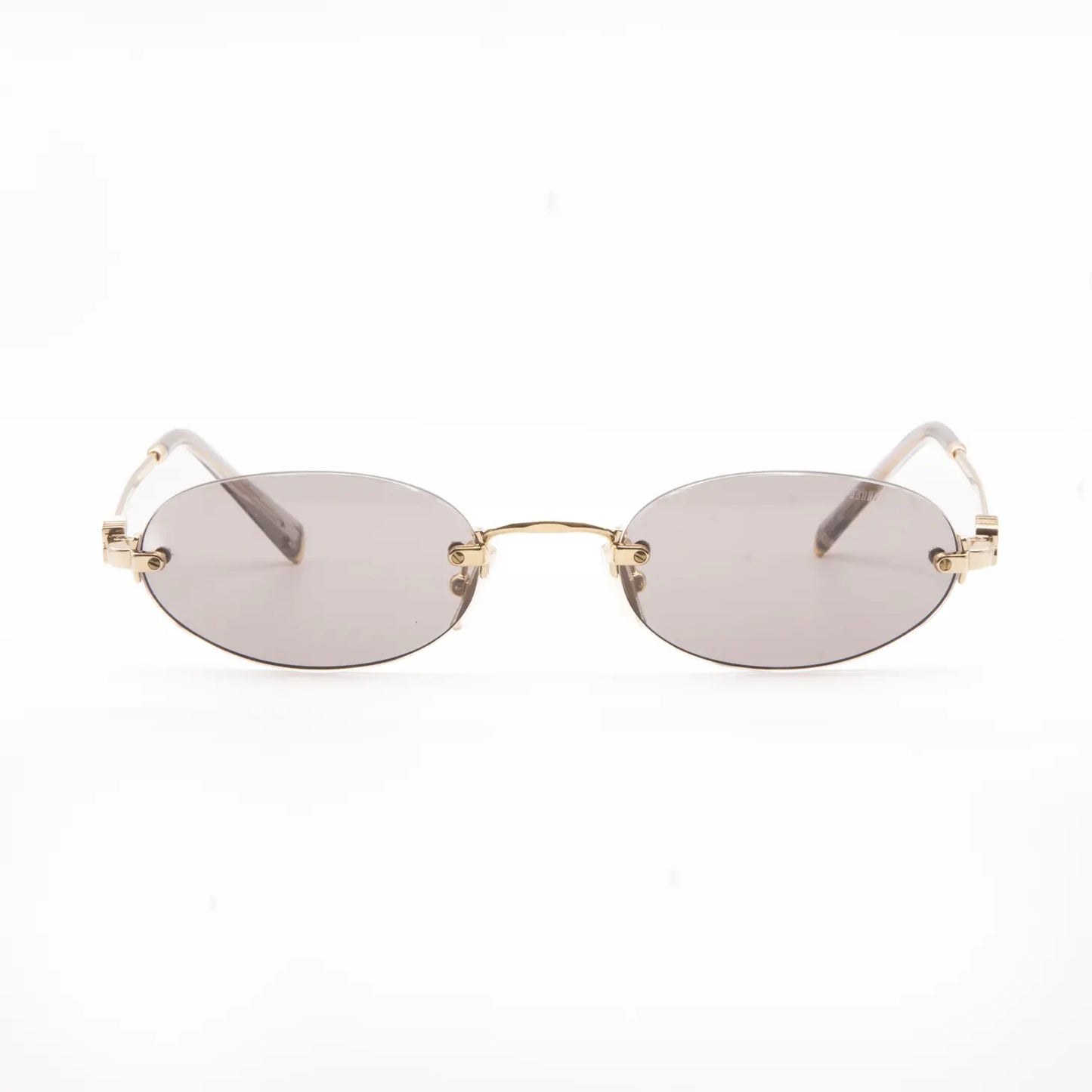 Occhiale da sole Miu Miu MU A54S 5AK20I Oro/Viola chiaro-Marrone - Shop Ottica Mineo