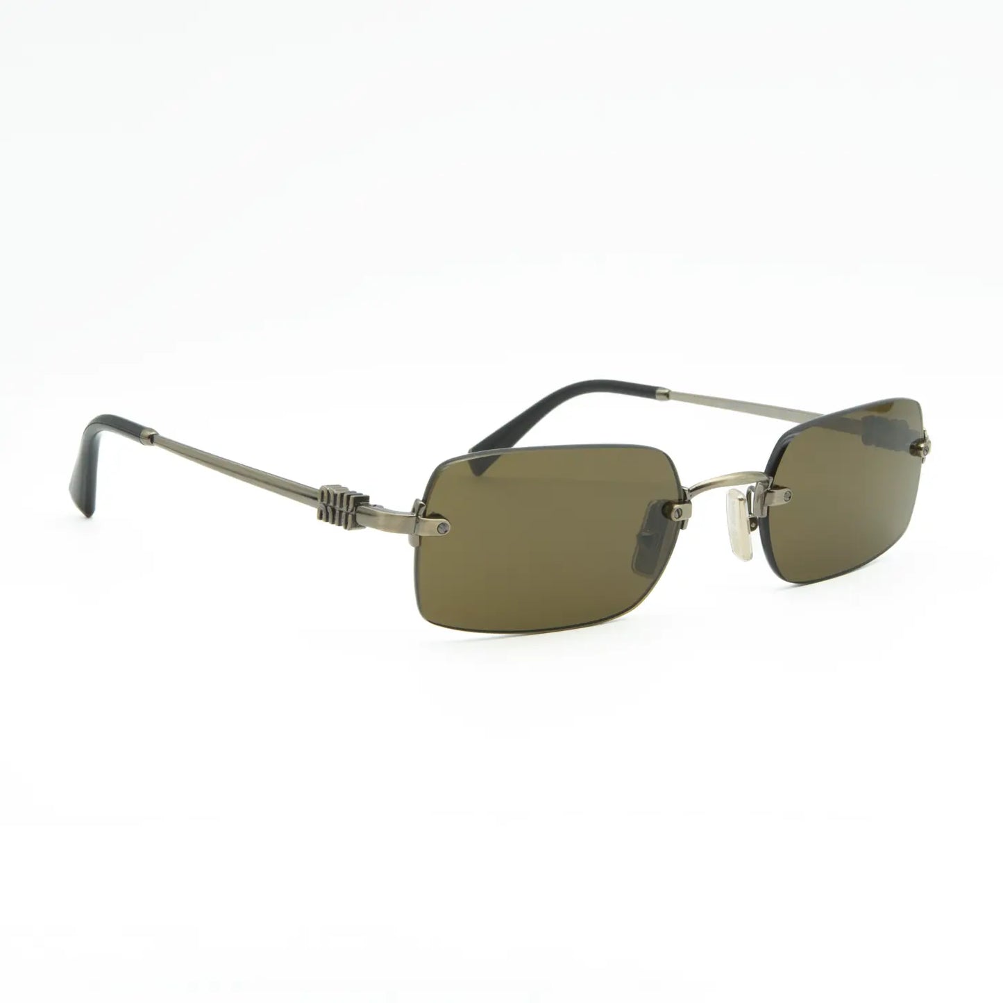 Occhiale da sole Miu Miu MU B50S 26C09Z Old Gold - lato - Shop Ottica Mineo