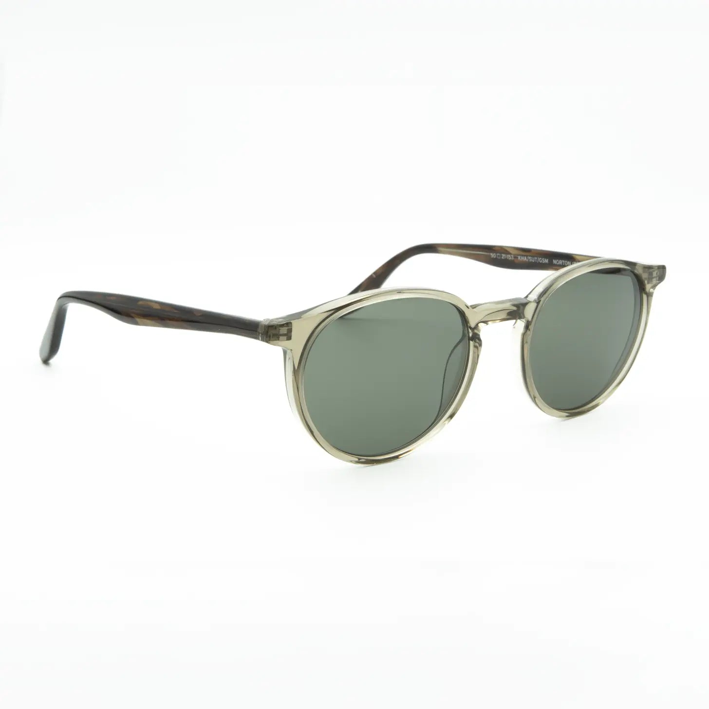 Occhiale da sole Barton Perreira Norton Beige Sabbia Trasparente - lato - Shop Ottica Mineo