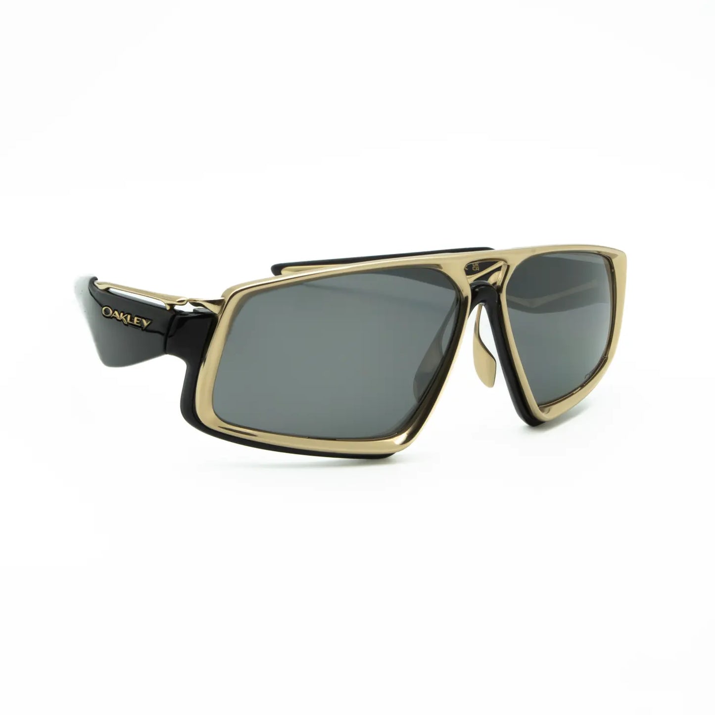 Occhiale da sole Oakley OO6029 602901 Nero/Oro - lato - Shop Ottica Mineo