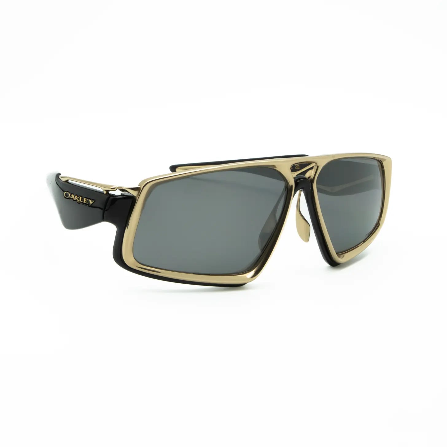 Occhiale da sole Oakley OO6029 602901 Nero/Oro - lato - Shop Ottica Mineo