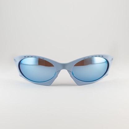 Occhiale da sole Oakley Plantaris OO9437 0463 Blu - dettaglio - Shop Ottica Mineo