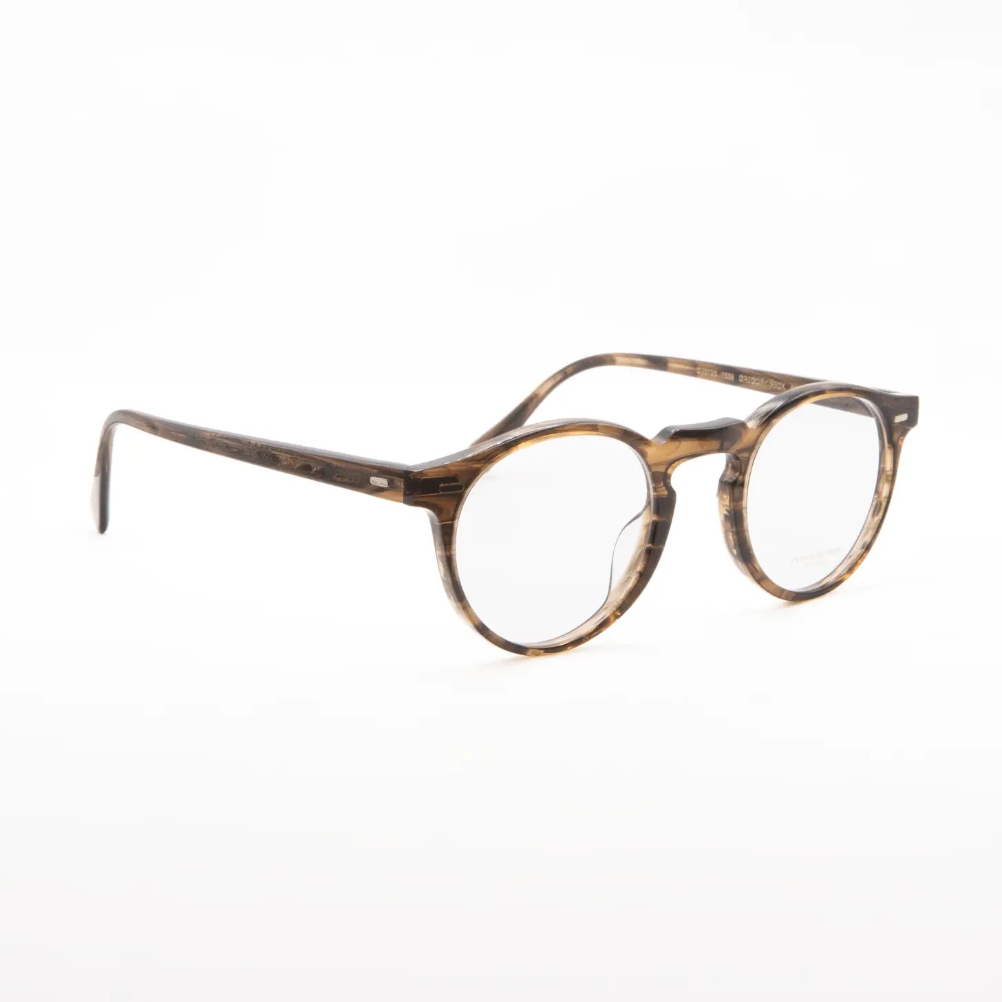 Occhiale da vista Oliver Peoples Gregory peck OV5186 1689 Fumo seppia - lato - Shop Ottica Mineo