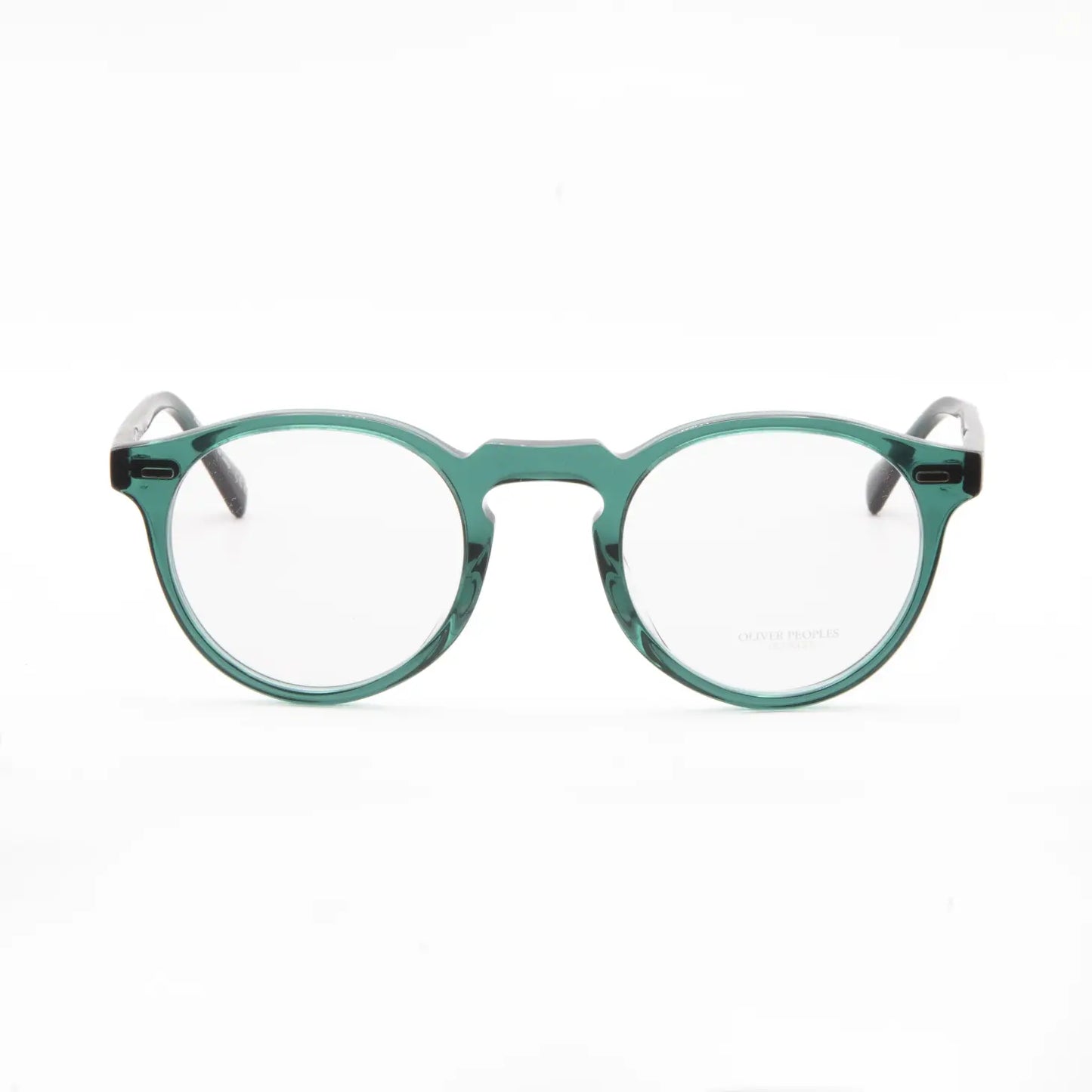 Occhiale da vista Oliver Peoples Gregory peck OV5186 1763 Translucent dark teal - Shop Ottica Mineo