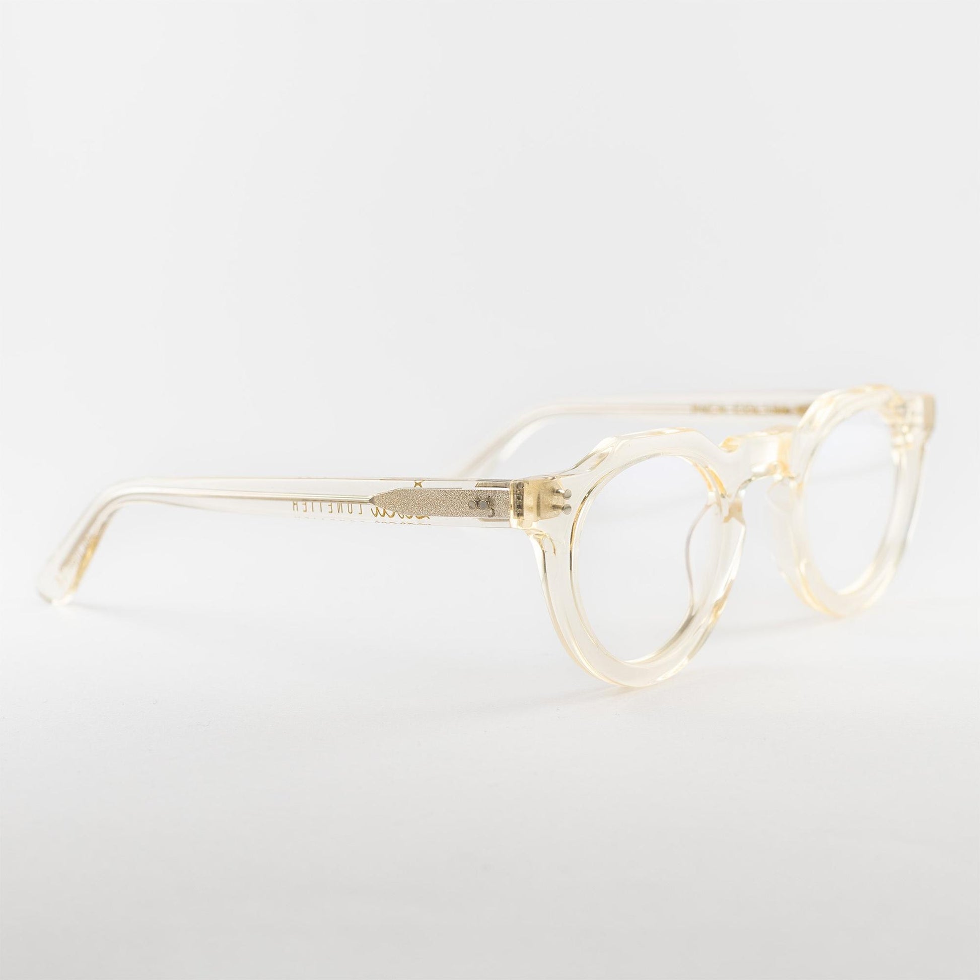 Occhiale da vista Lesca Lunetier PICA COL.186 Crystal - lato - Shop Ottica Mineo