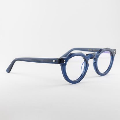 Occhiale da vista Lesca Lunetier PICA COL.LTD20 Blu - lato - Shop Ottica Mineo