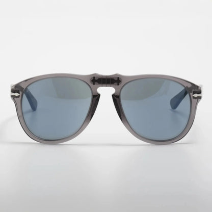 Occhiale da sole Persol PO0649 1196/56 Crystal grey - Shop Ottica Mineo