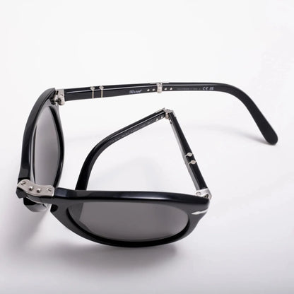 Occhiale da sole Persol Steve Mcqueen 714 S-M 95/B1 Black - dettaglio - Shop Ottica Mineo