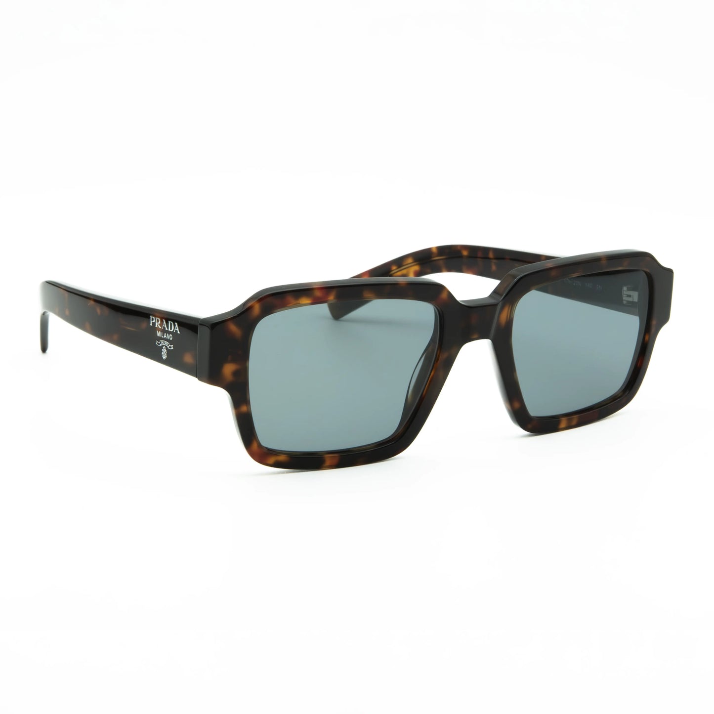 Occhiale da sole Prada PR 02ZS 17N20N Root tartarugato - lato - Shop Ottica Mineo