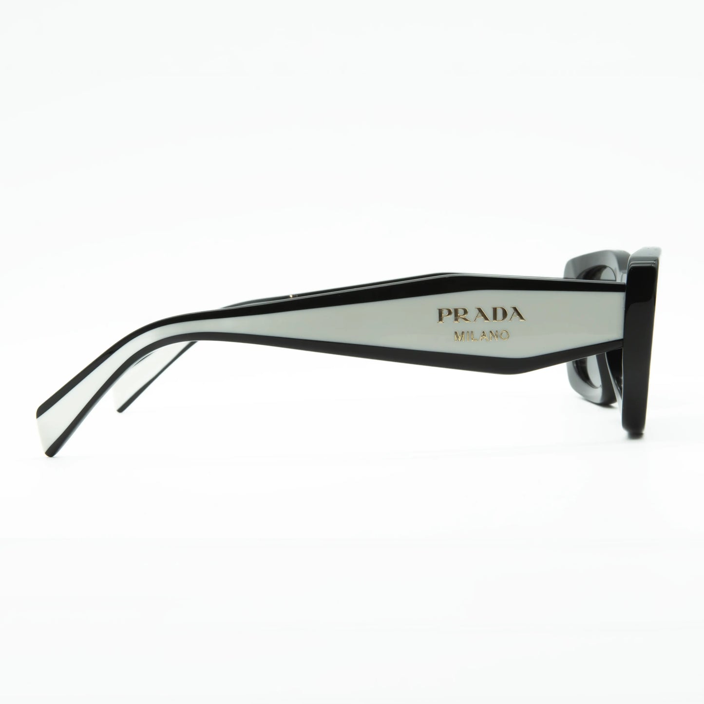 Occhiale da sole Prada PR B05S 09Q08Z Nero - dettaglio - Shop Ottica Mineo