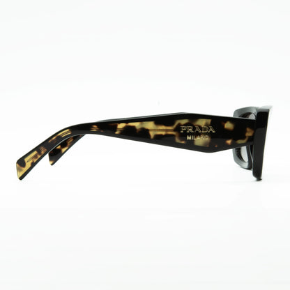 Occhiale da sole Prada PR B05S 3890A7 Havana/Nero - dettaglio - Shop Ottica Mineo
