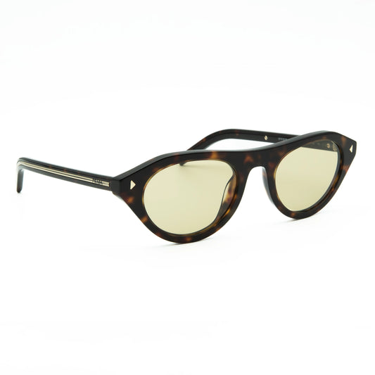Occhiale da sole Prada PR B15S 17N70R Root tartarugato - lato - Shop Ottica Mineo
