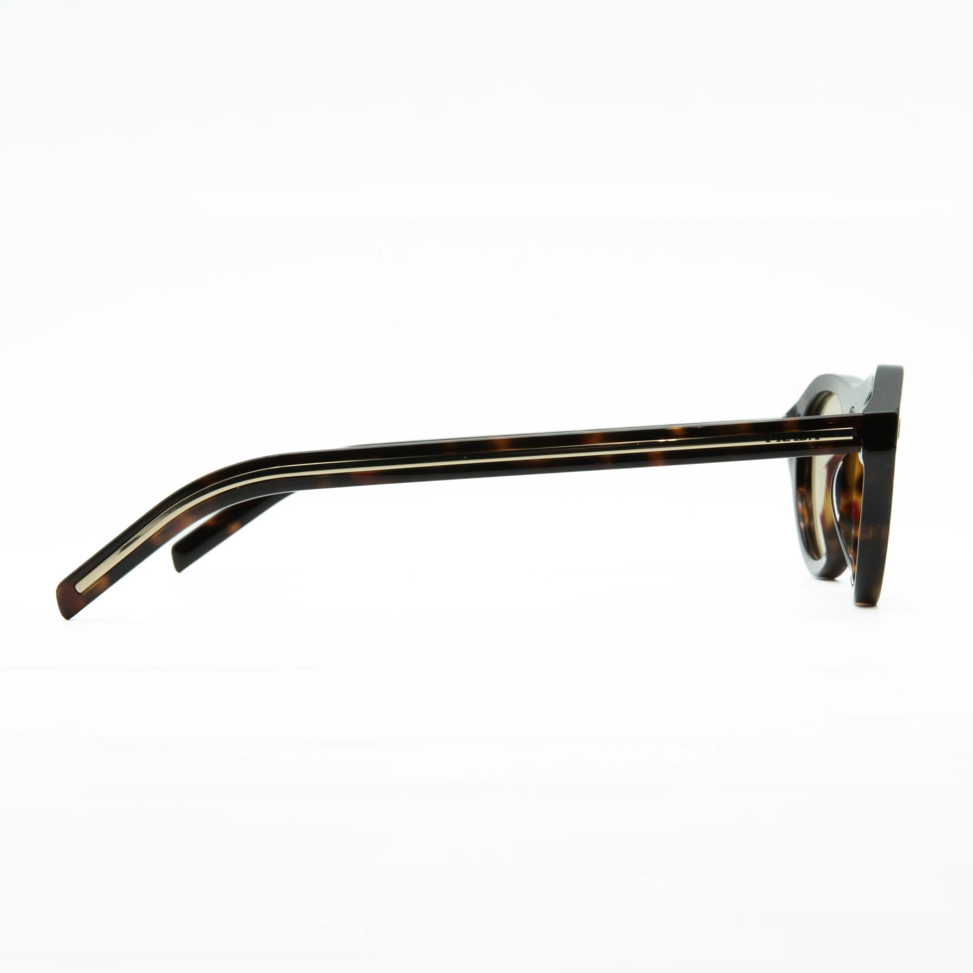 Occhiale da sole Prada PR B15S 17N70R Root tartarugato - dettaglio - Shop Ottica Mineo