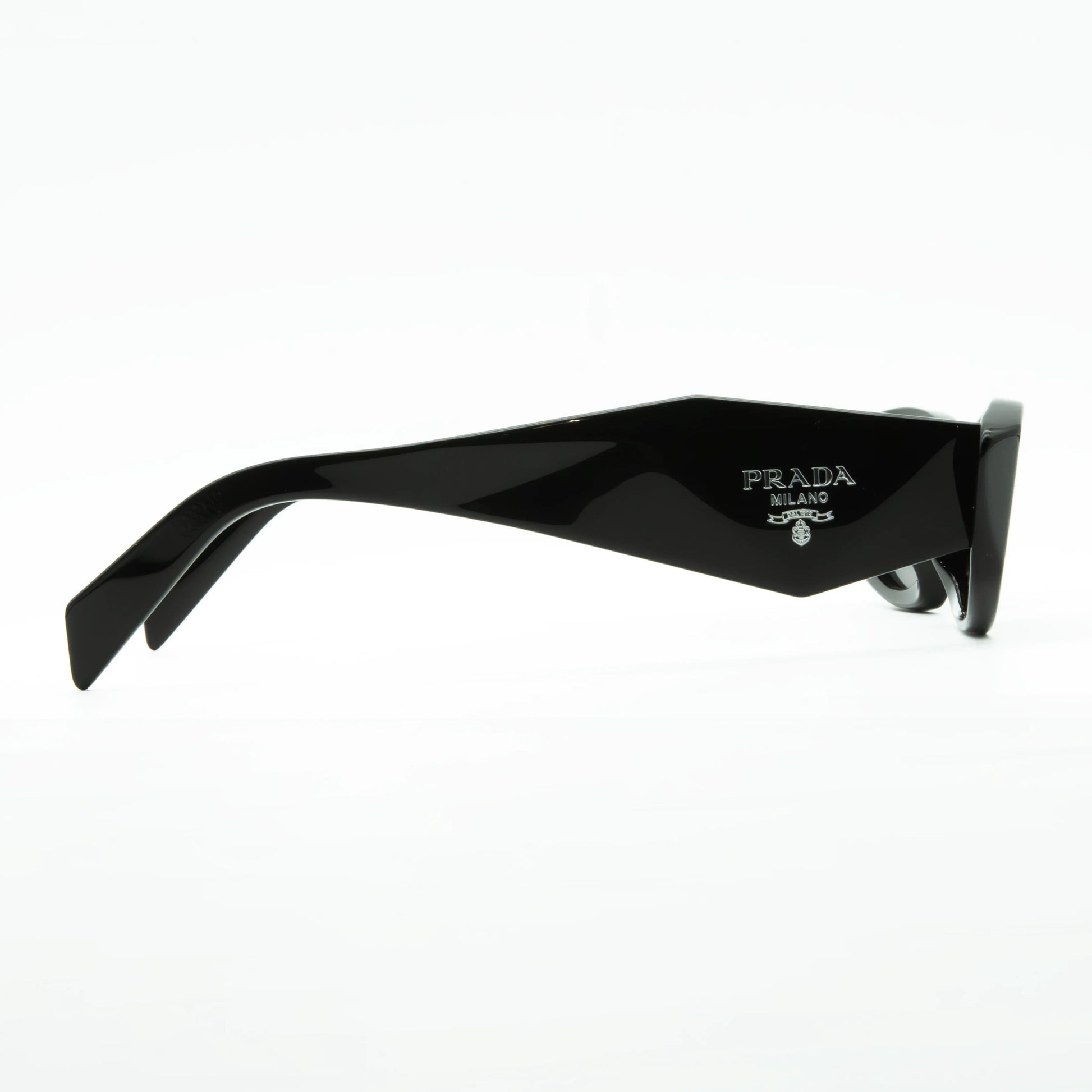 Occhiale da sole Prada PR B16S 16K08Z Black - dettaglio - Shop Ottica Mineo