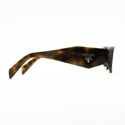 Occhiale da sole Prada PR B16S 20D50Q Juniper tartarugato - dettaglio - Shop Ottica Mineo
