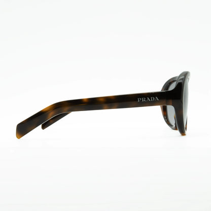 Occhiale da sole Prada PR C05S 20D50Q Juniper tartarugato - dettaglio - Shop Ottica Mineo
