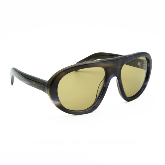 Occhiale da sole Prada PR C05S 23G70G Laguna a righe - lato - Shop Ottica Mineo