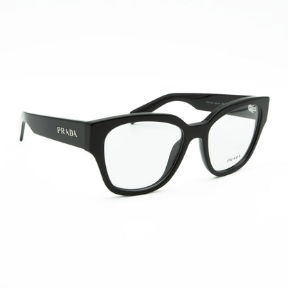 Occhiale da vista Prada PR C06V 16K1O1 Black - lato - Shop Ottica Mineo