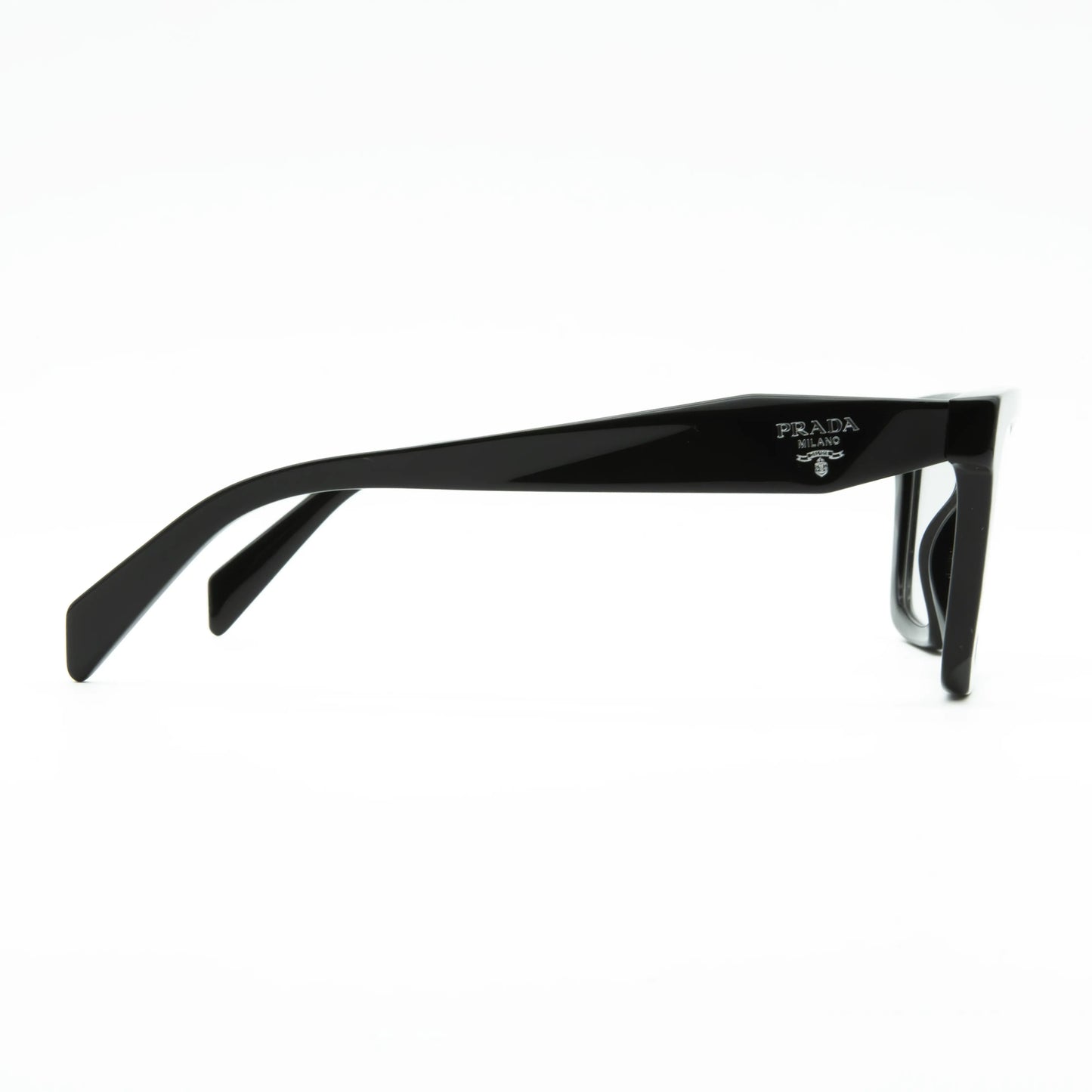 Occhiale da vista Prada PR C08V 16K1O1 Black - dettaglio - Shop Ottica Mineo