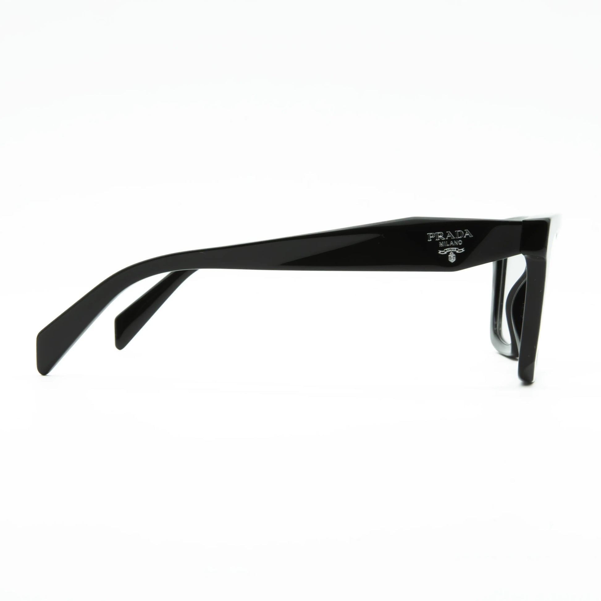 Occhiale da vista Prada PR C08V 16K1O1 Black - dettaglio - Shop Ottica Mineo