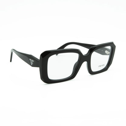 Occhiale da vista Prada PR C09V 16K1O1 Black - lato - Shop Ottica Mineo