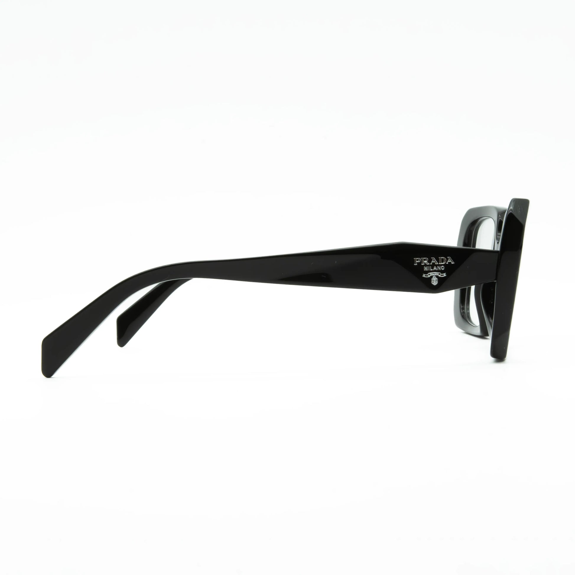 Occhiale da vista Prada PR C09V 16K1O1 Black - dettaglio - Shop Ottica Mineo