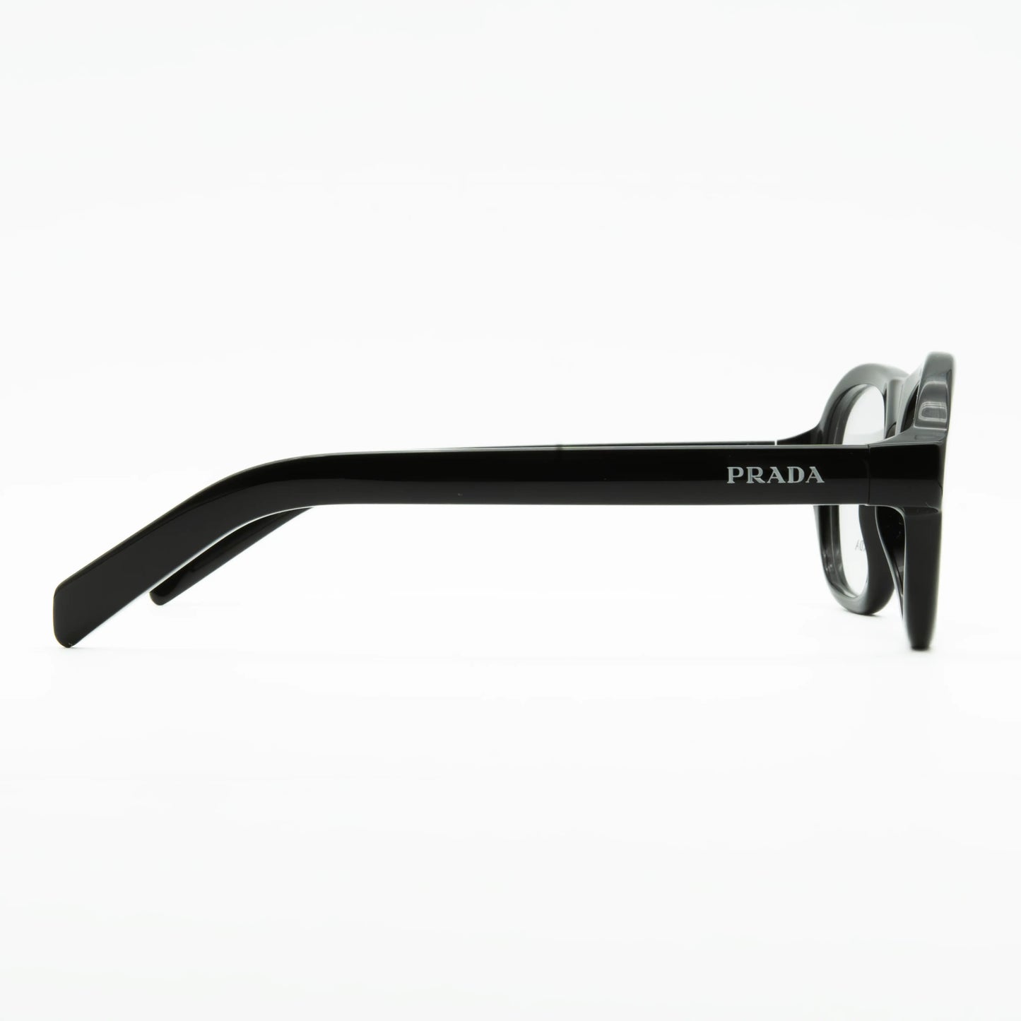 Occhiale da vista Prada PR C12V 16K1O1 Black - dettaglio - Shop Ottica Mineo