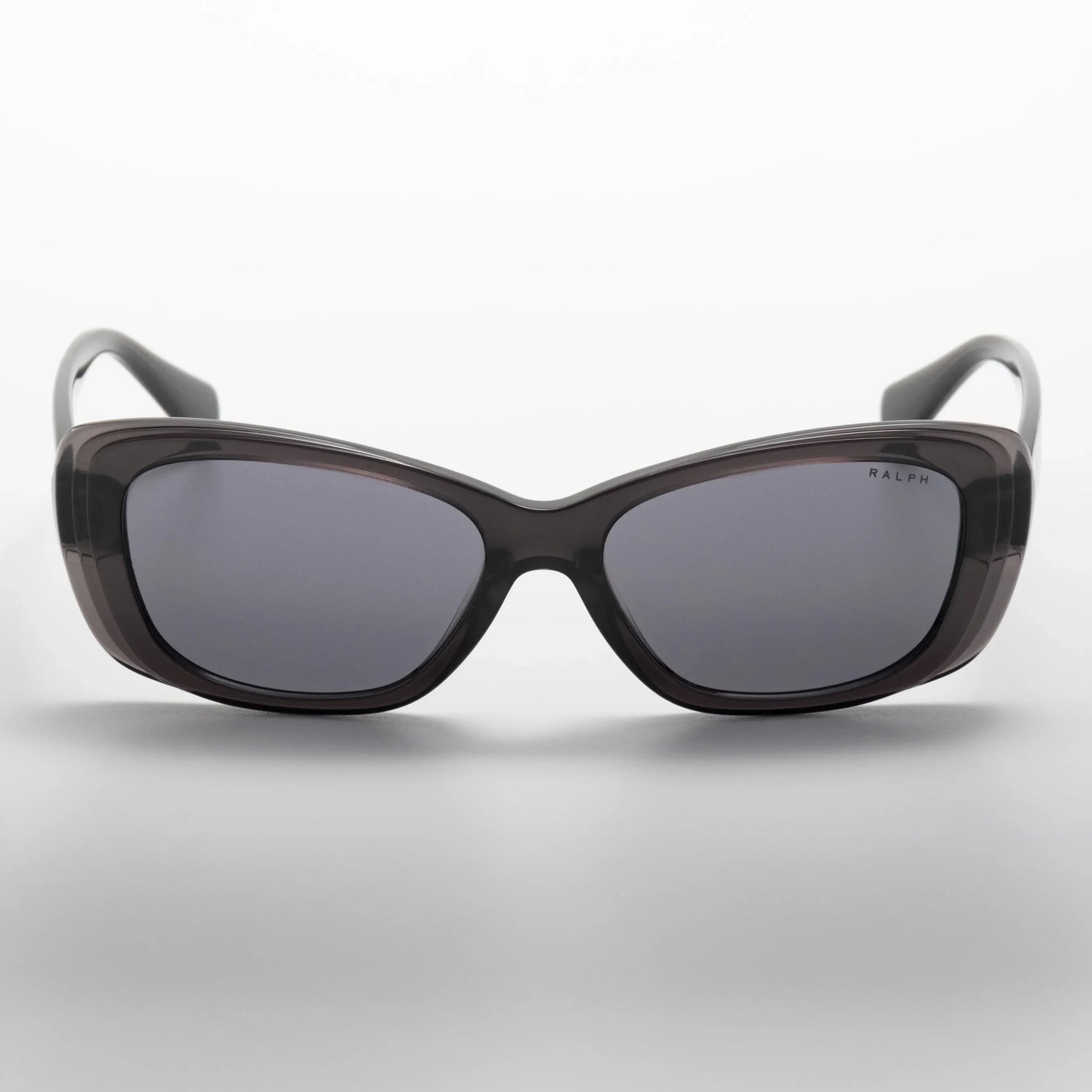 Occhiali da sole Ralph RA5322U 553687 Black lucido trasparente rettangolari