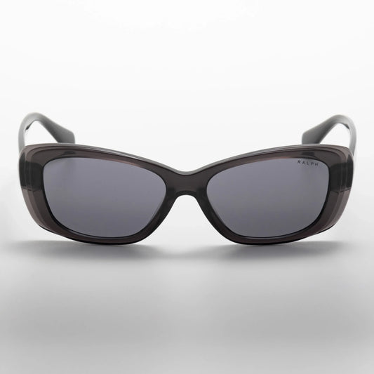 Lunettes de soleil Ralph RA5322U 553687 Noir brillant transparent rectangulaires