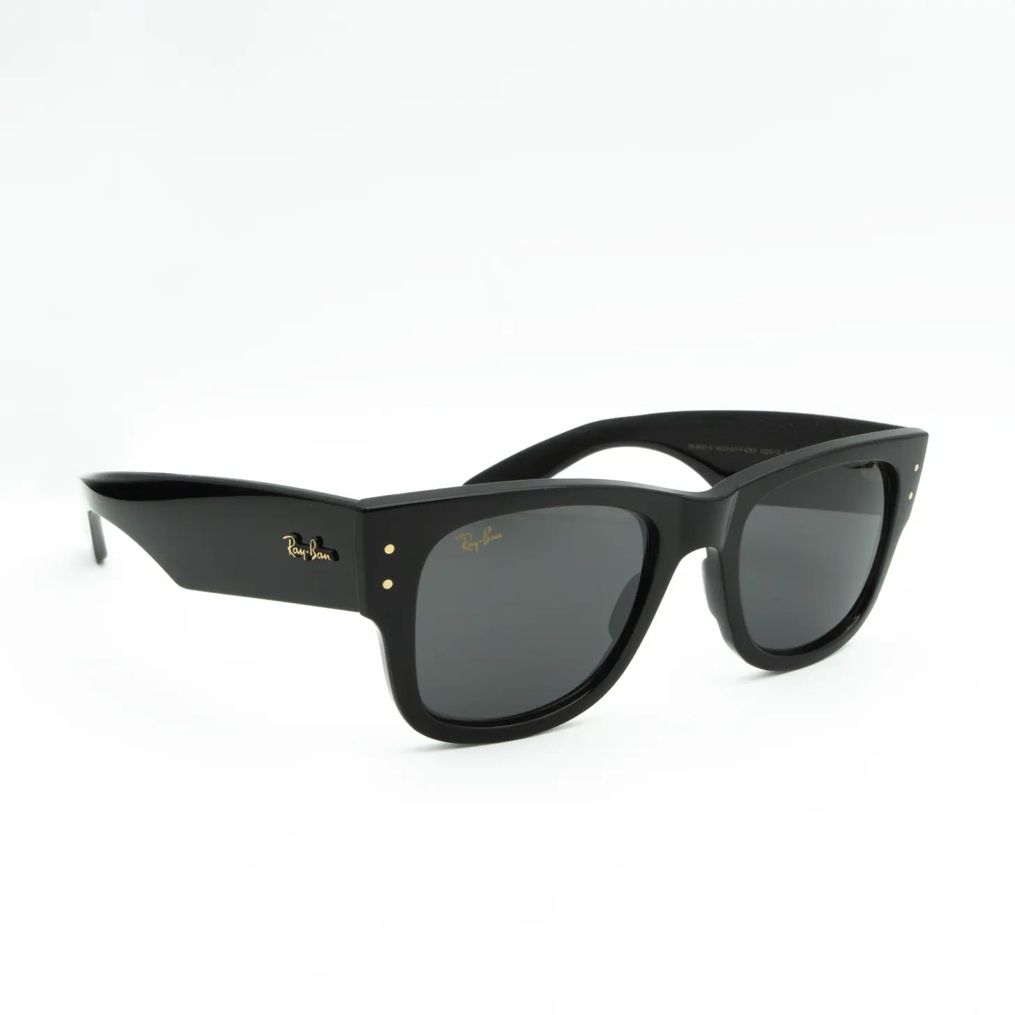 Occhiale da sole Ray-Ban Mega Wayfarer RB0840S 6826J5 Ultra Black - lato - Shop Ottica Mineo
