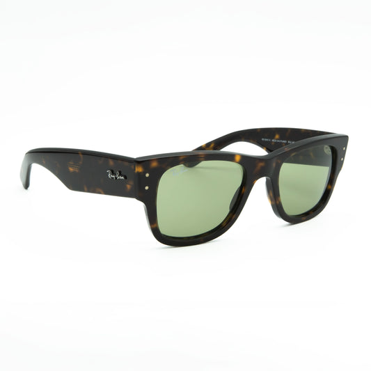 Occhiale da sole Ray-Ban Mega Wayfarer RB0840S 902/4E Havana - lato - Shop Ottica Mineo