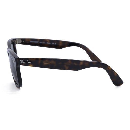Occhiale da sole Ray-Ban Wayfarer RB2140 902/R5 - Havana - lato - Shop Ottica Mineo