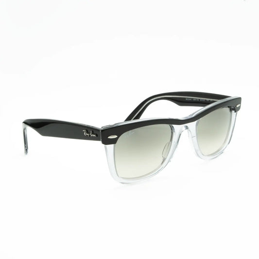 Occhiale da sole Ray-Ban Wayfarer Street Neat RB2240 129432 Black/Transparent - lato - Shop Ottica Mineo