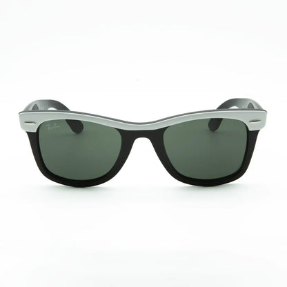 Occhiale da sole Ray-Ban Wayfarer Street Neat RB2240 1444/31 Bianco/Nero - Shop Ottica Mineo