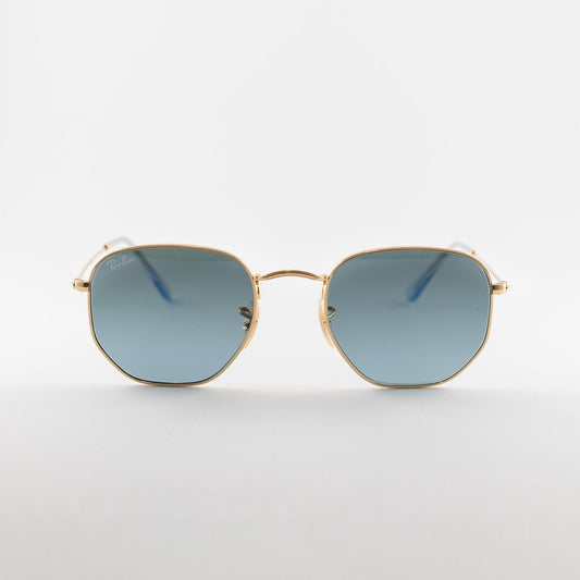 Occhiale da sole Ray-Ban RB3548 91233M Gold/blu - Shop Ottica Mineo