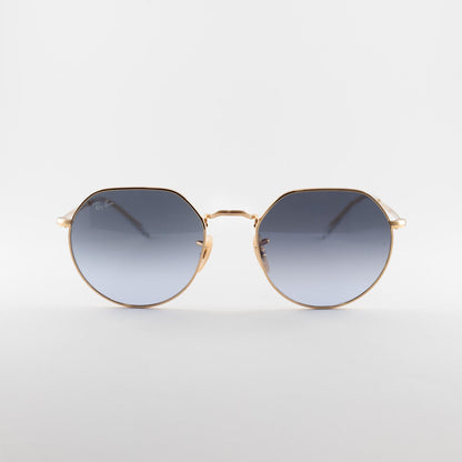 Occhiale da sole Ray-Ban RB3565 001/86 Gold/blu - Shop Ottica Mineo