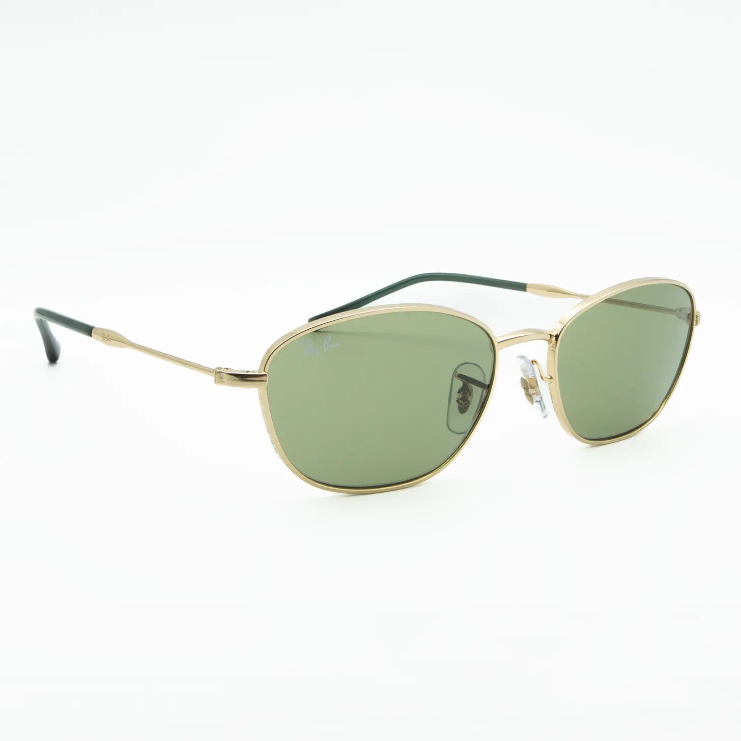 Occhiale da sole Ray-Ban RB3749 001/4E Oro/Verde - lato - Shop Ottica Mineo