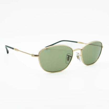 Occhiale da sole Ray-Ban RB3749 001/4E Oro/Verde - lato - Shop Ottica Mineo