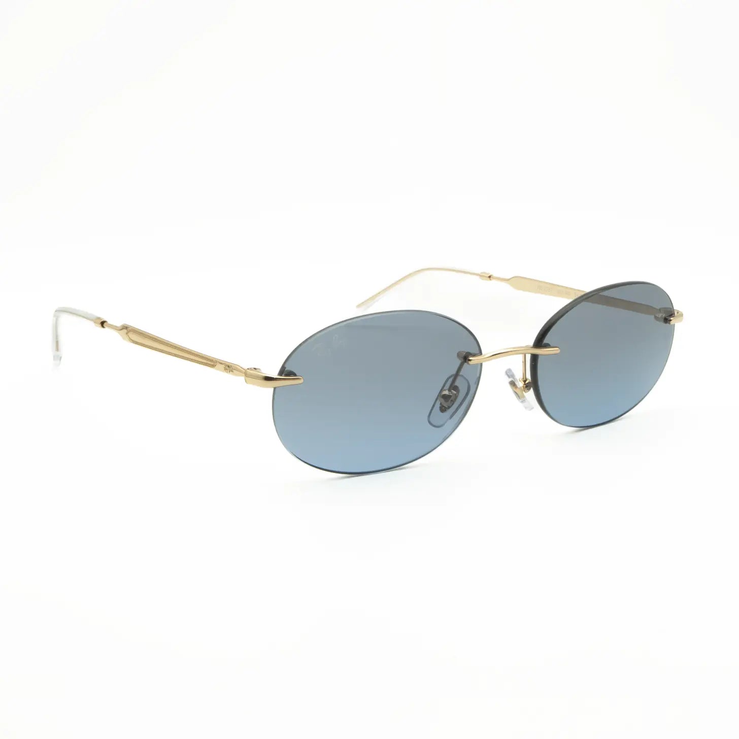Occhiale da sole Ray-Ban RB3767 001/4C Gold/Blue Gradient - lato - Shop Ottica Mineo